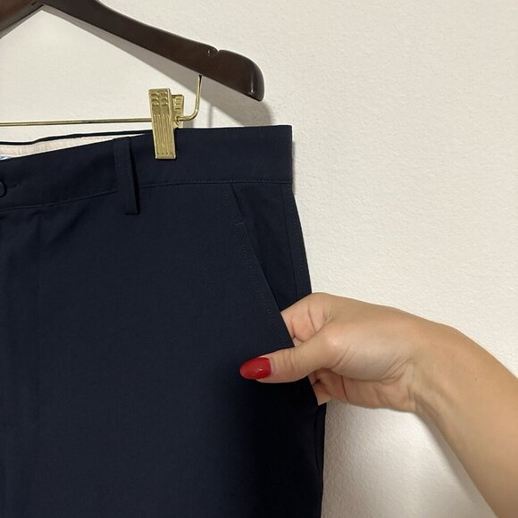 FOOTJOY Navy Blue 5 Pocket Performance Golf Pants Athletic Fit Mens Size 36x32 - Picture 5 of 9